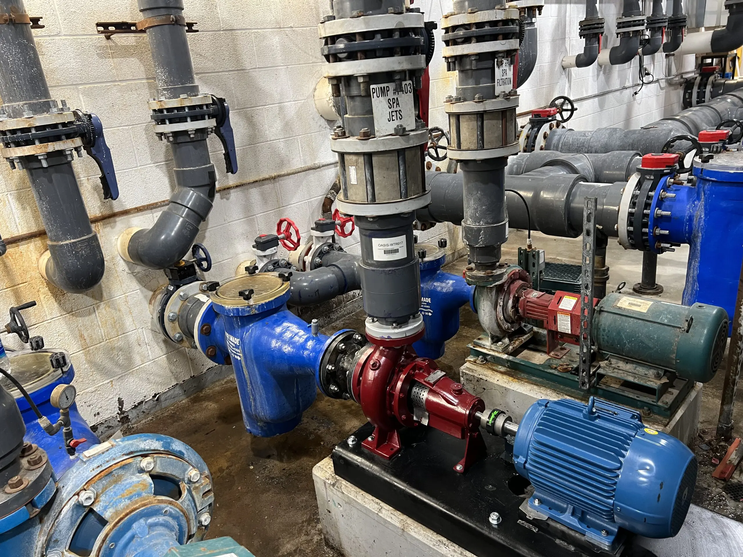 Centrifugal water pump